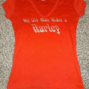 Vintage Womens Biker Top